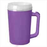 Purple with Frosted Lid